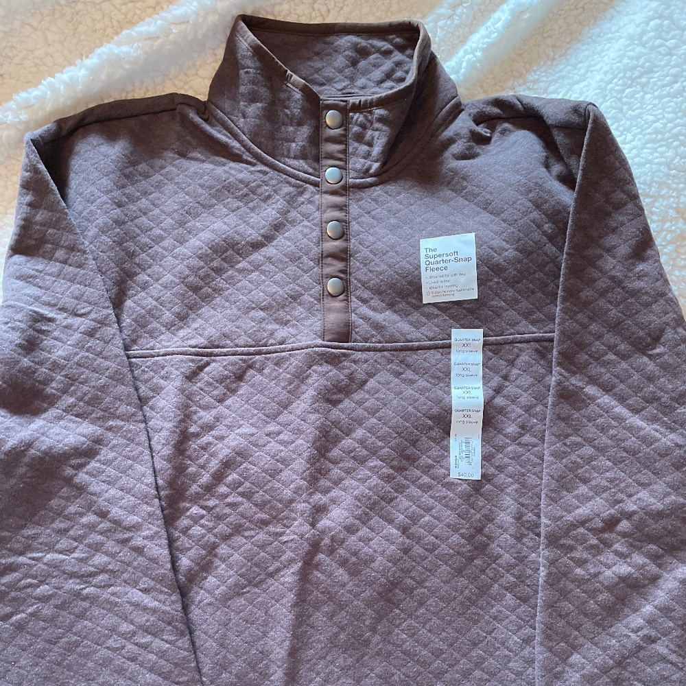 Men’s XXL Sonoma Quarter Snap Fleece